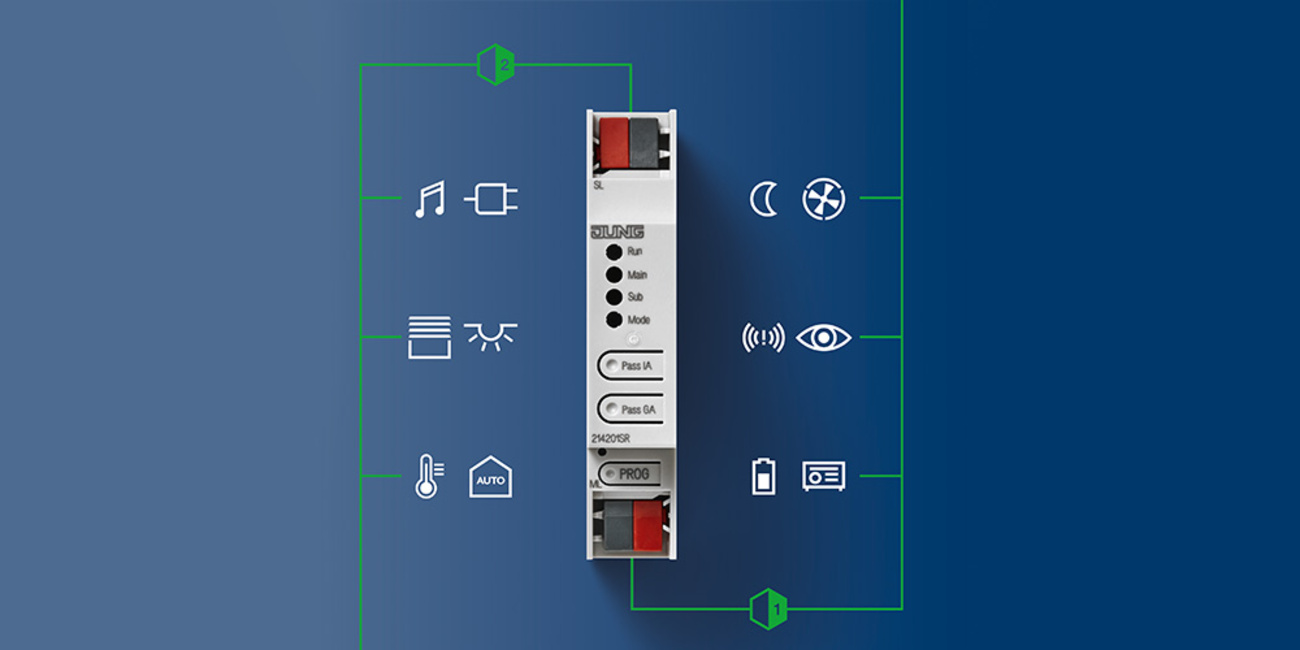 KNX Bereichs- und Linienkoppler bei Schneider Elektrotechnik GmbH in Neuenmarkt